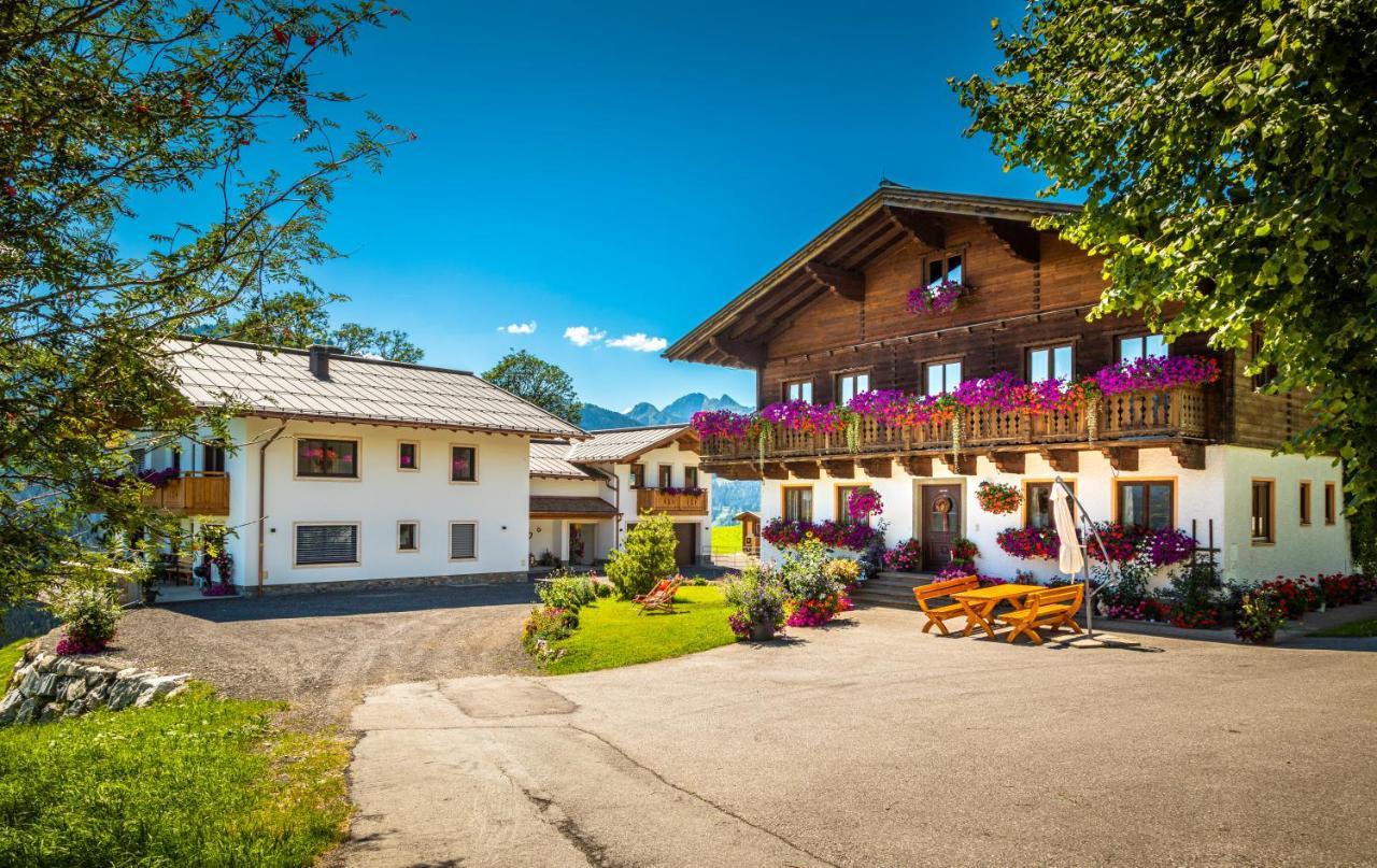 Ferienwohnung Lindbichlhof Urlaub am Bio Bauernhof St. Johann im Pongau Exterior foto